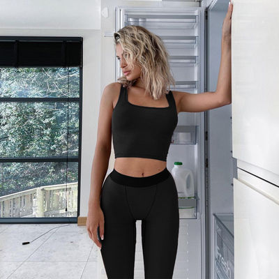 Sleeveless sexy sportkleding mode slim fit yoga pak voor vrouwen