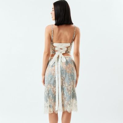 Vrouwen zomer sleeveless slip jurk polyester taille jurk in meerdere kleuren sexy stijl