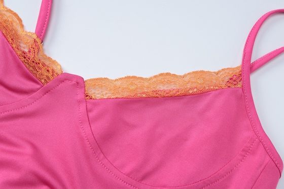 Nieuwe zomermode sexy kant zonder riemen.