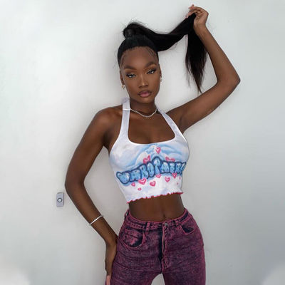 Nieuwe dames kleintje met letterprint